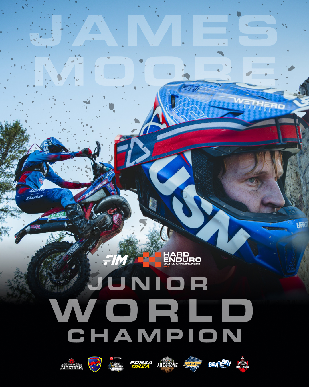 James Moore Retains FIM Hard Enduro Junior World Championship in Final-Round Duel