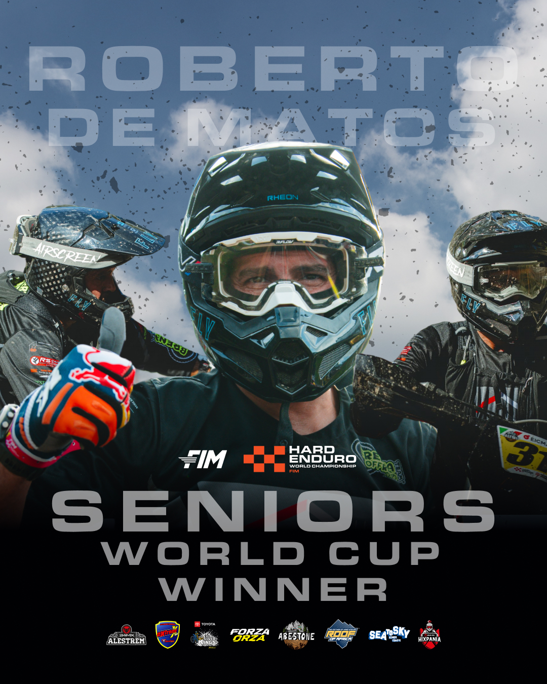 Roberto de Matos Wins the First FIM Hard Enduro Senior World Cup